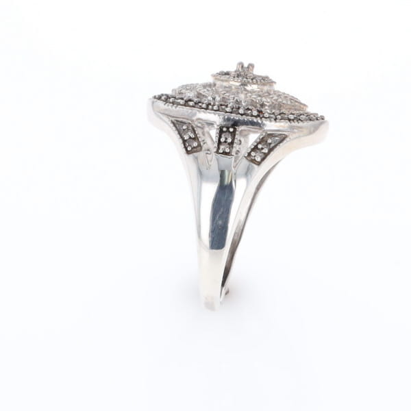 Open Work Filigree Design Ring