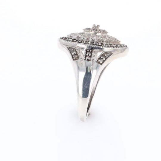 Open Work Filigree Design Ring