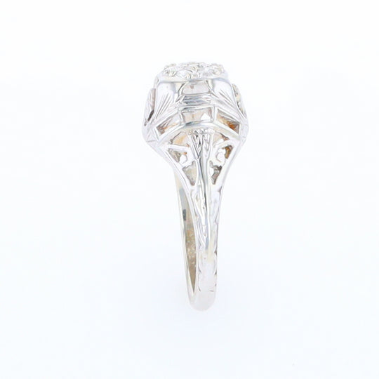 Vintage Cluster Diamond Ring