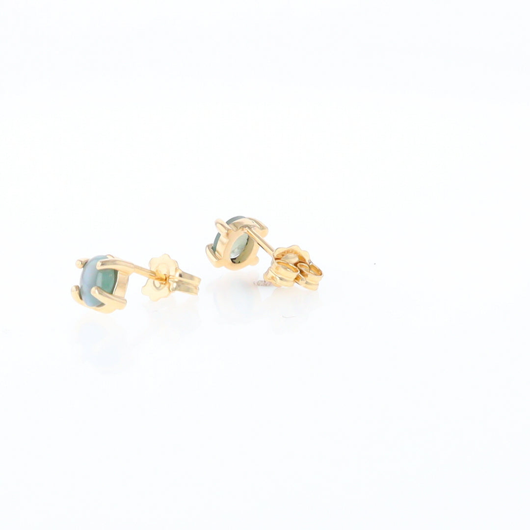 Cat's Eye Alexandrite Studs