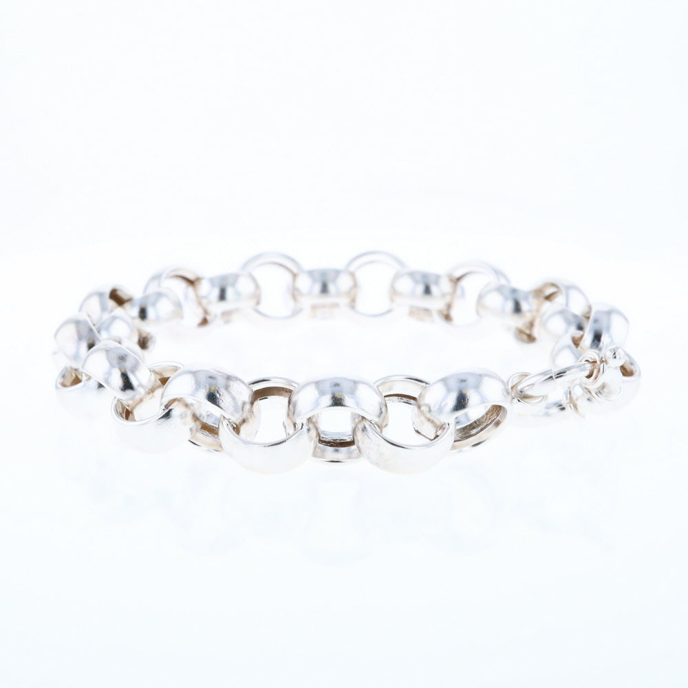 Silver Rolo Link Bracelet