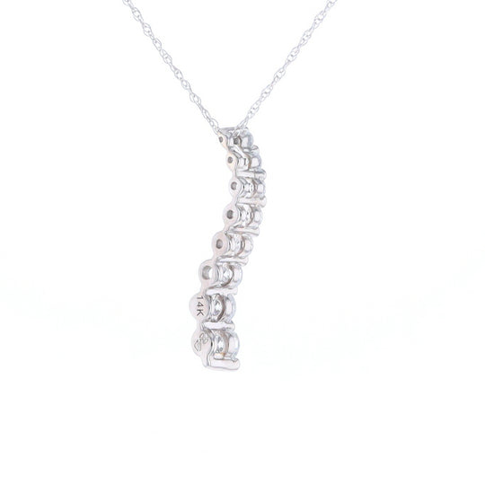 Diamond Journey Slide Necklace