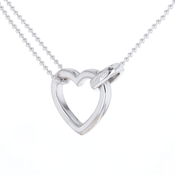Diamond Clip Heart Necklace