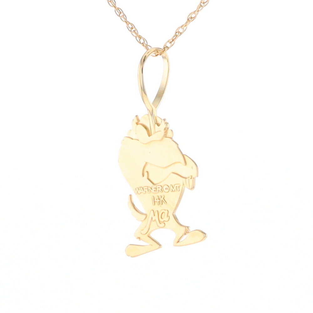 Gold Tasmanian Devil Charm