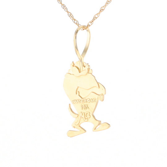 Gold Tasmanian Devil Charm