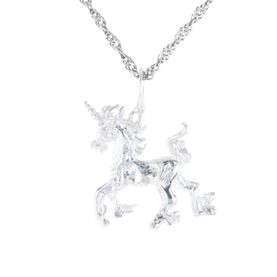 Silver Unicorn Pendant