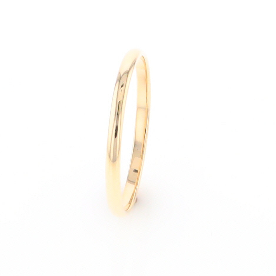 Thin Gold Wedding Band