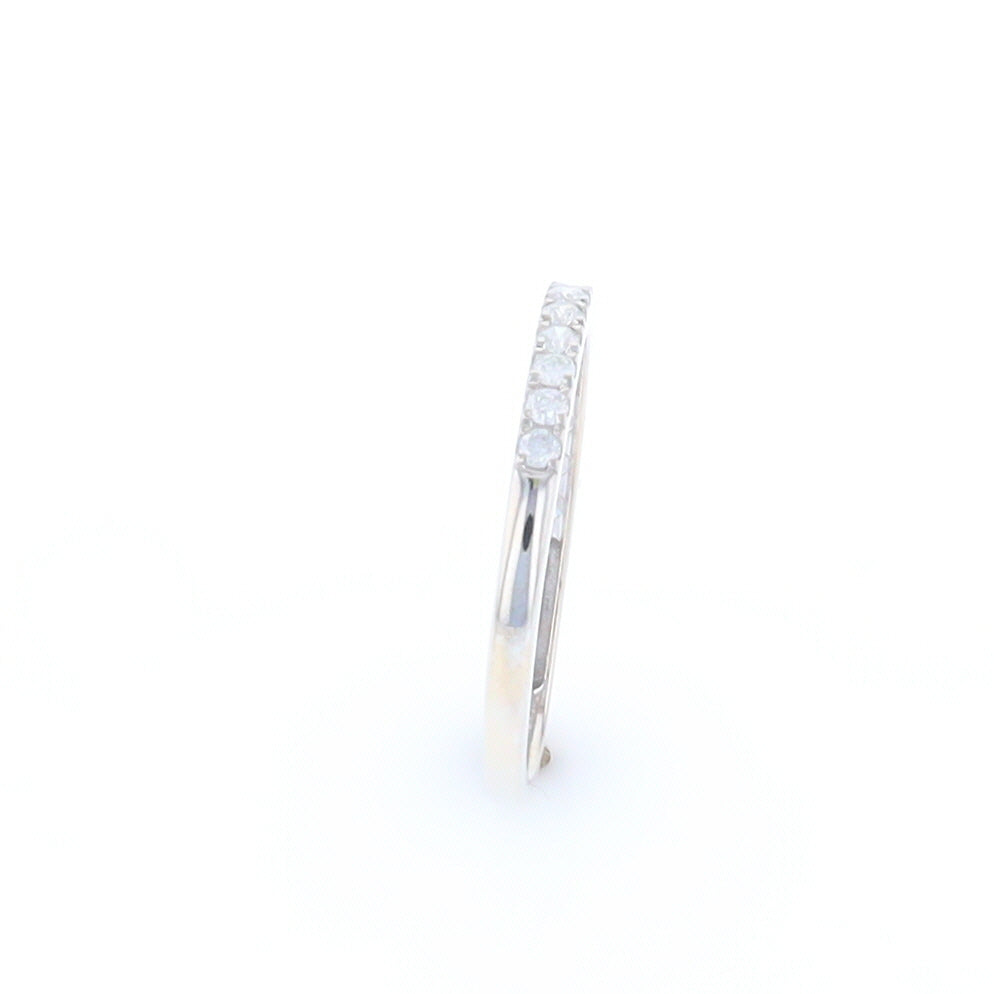 White Gold Diamond Wedding Band