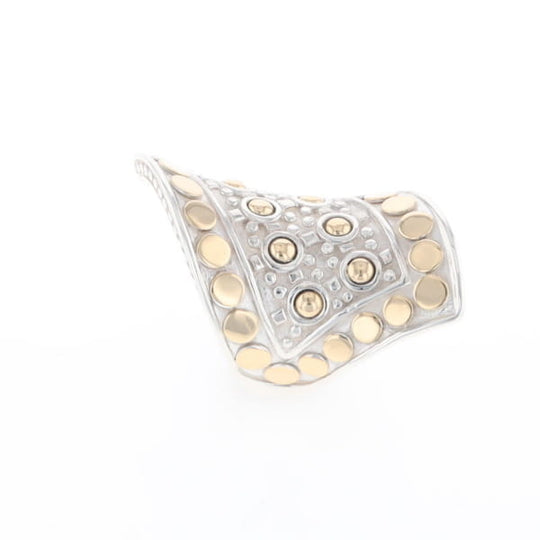 John Hardy Two-Tone Curved Ring