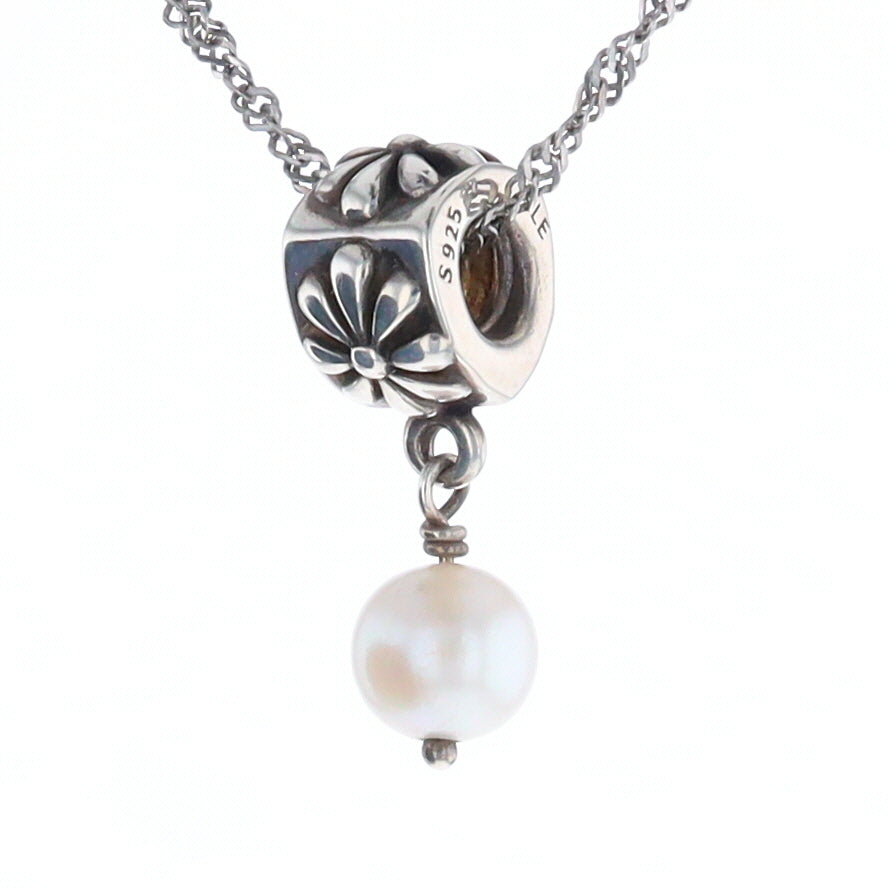 Retired Pandora Pearl Posy Charm