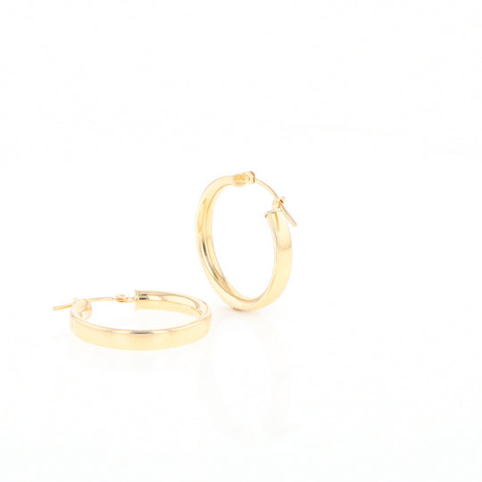 Gold Hoop Earrings