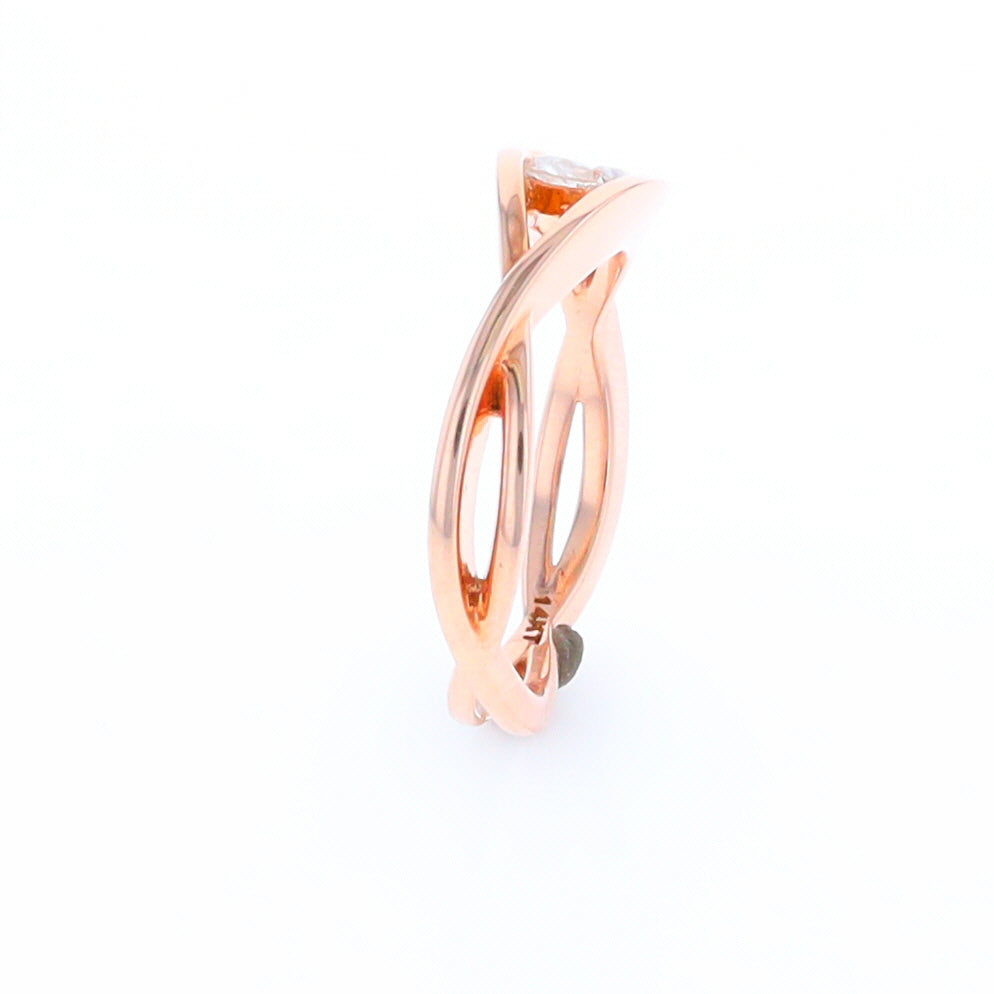 Entwined Bands of Love Ring (Ready to Ship)