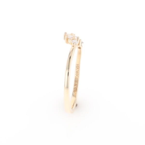 Yellow Gold Shadow Band