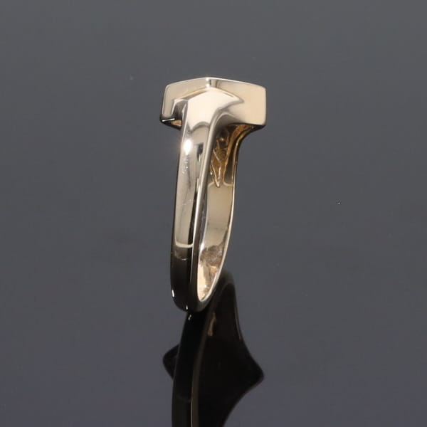 Opal Rings Diamond Shape Inlaid Design