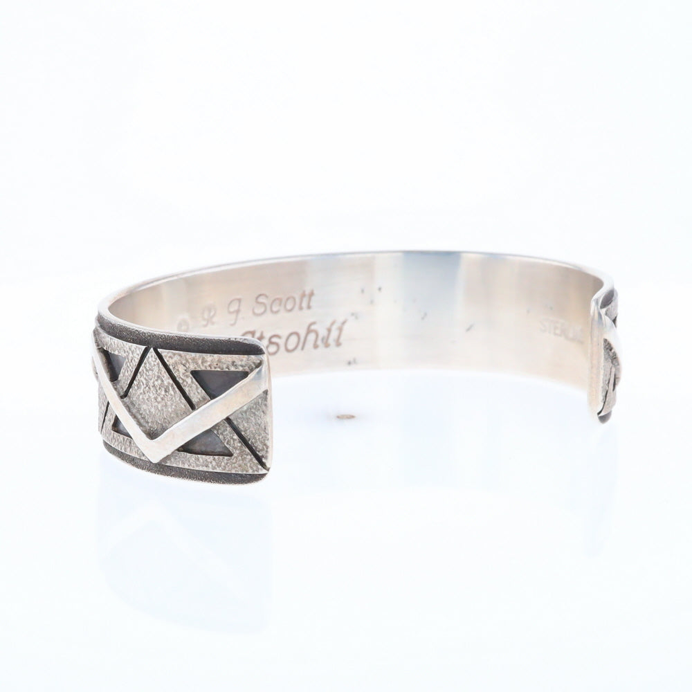 Native Zig Zag Cuff Bracelet