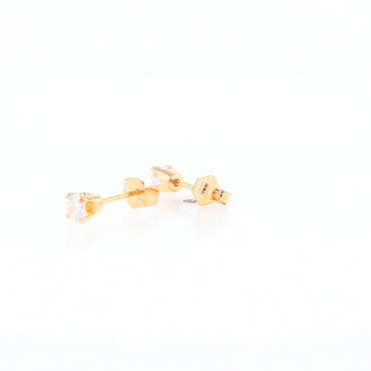 0.34ctw Diamond Stud Earrings