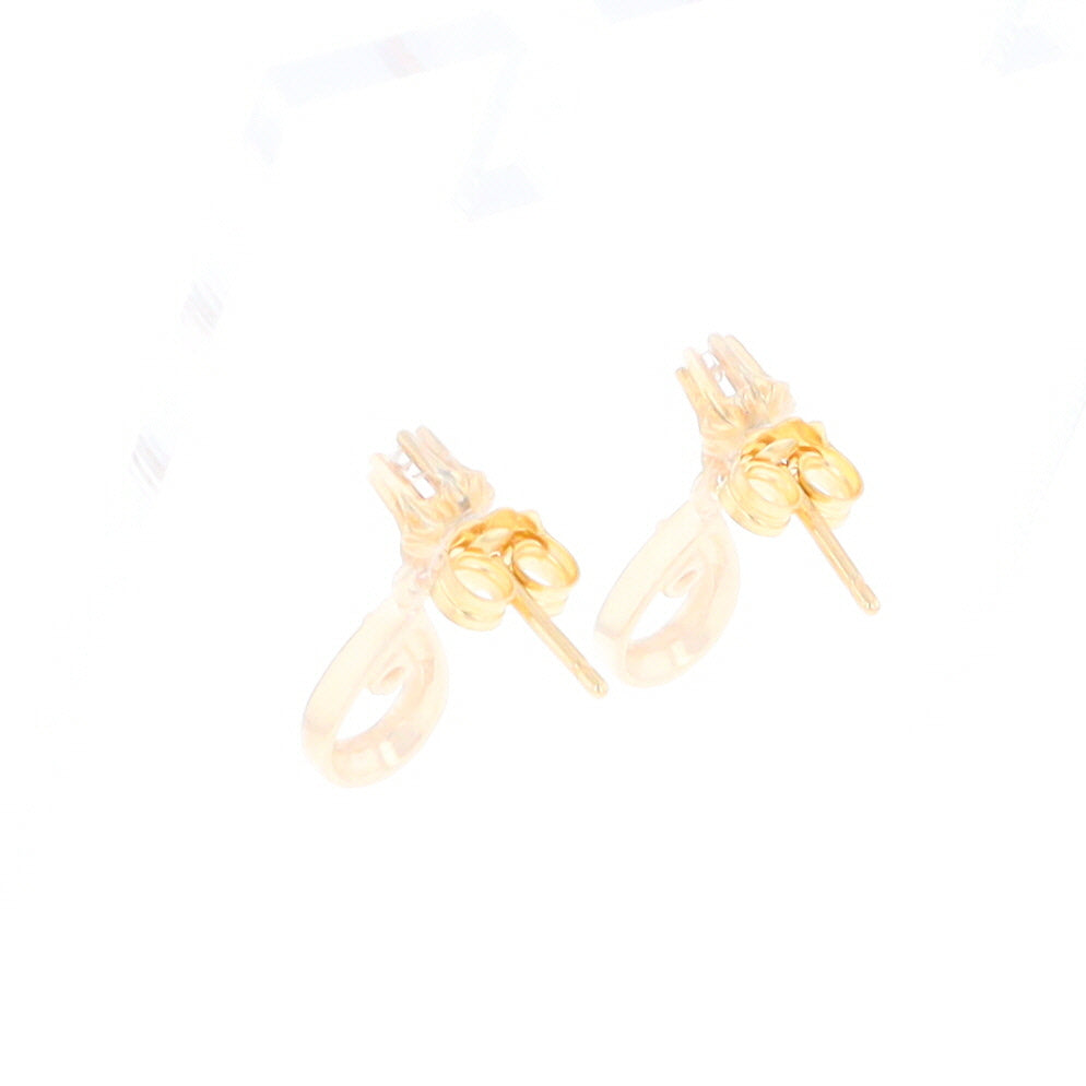 Dangle Teardrop Diamond Earrings