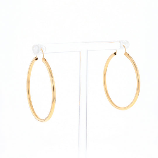 Gold Hoop Earrings