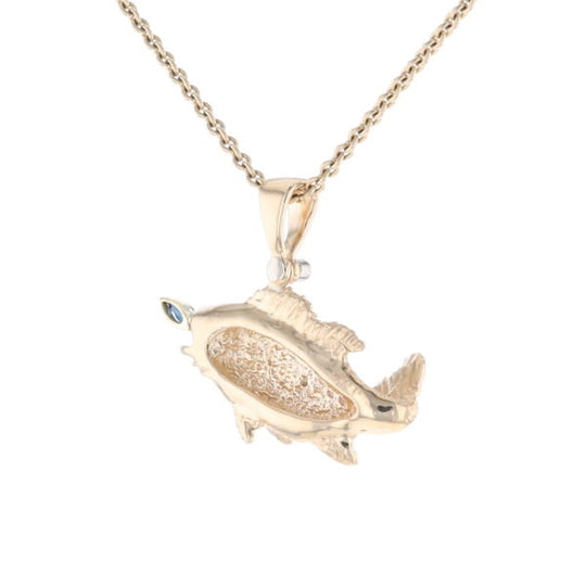 Large Mouth Bass Pendant