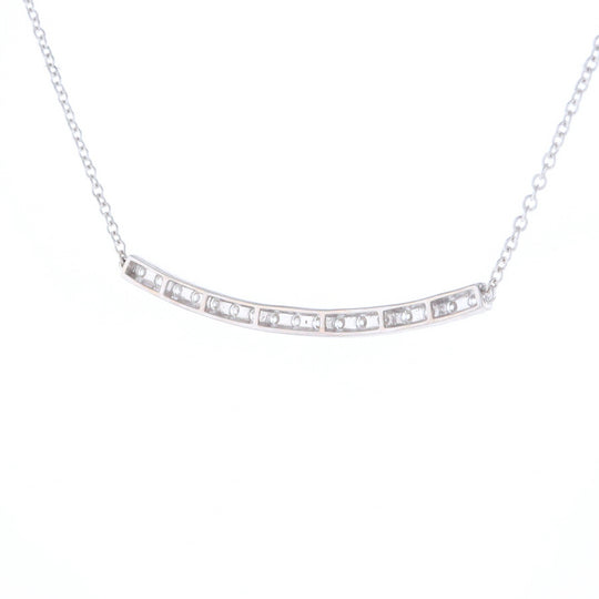 Diamond Bar Necklace