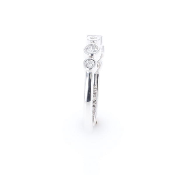 7-Stone Bezel Set Diamond ring
