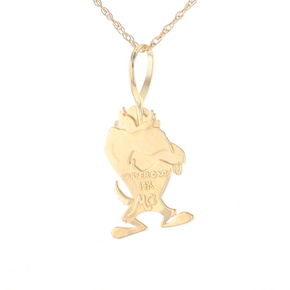 Gold Tasmanian Devil Charm