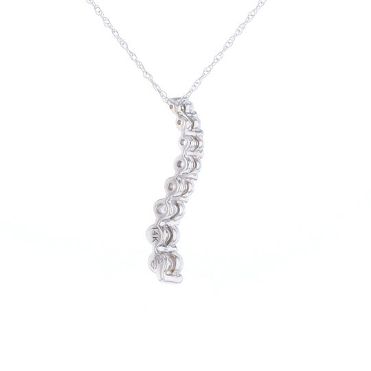 Diamond Journey Slide Necklace