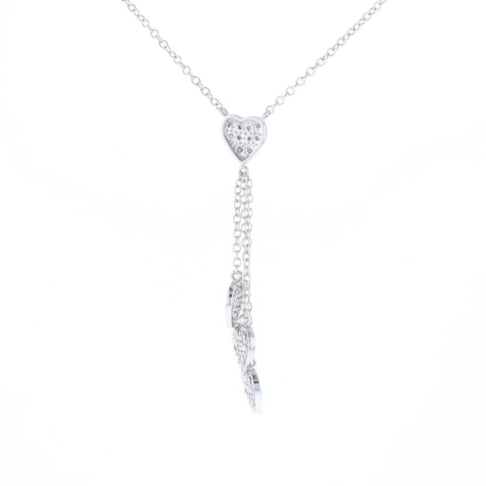 14K Triple Heart Necklace