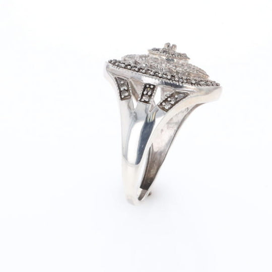 Open Work Filigree Design Ring