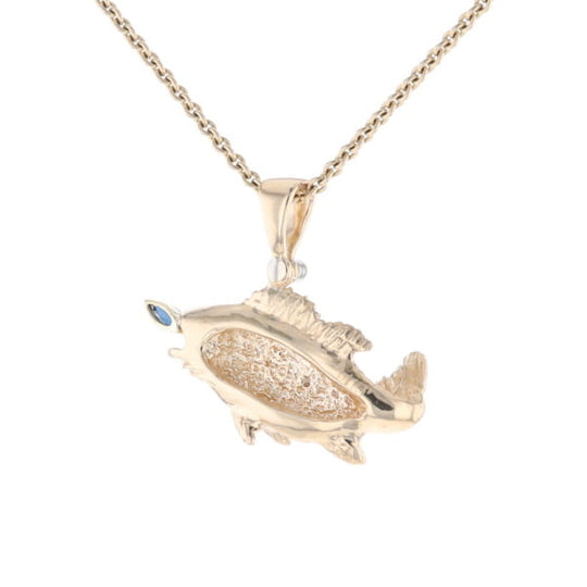 Large Mouth Bass Pendant