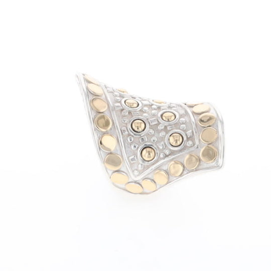 John Hardy Two-Tone Curved Ring