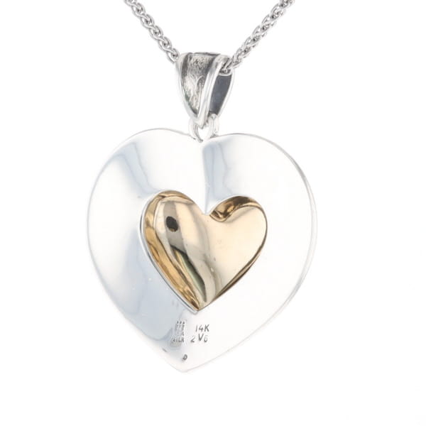 James Avery "Heart of Gold" Pendant