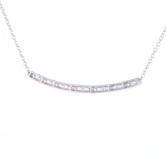 Diamond Bar Necklace