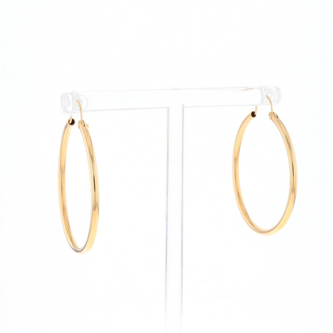 Gold Hoop Earrings