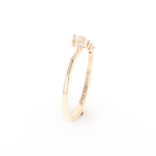 Yellow Gold Shadow Band