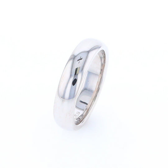 White Gold Wedding Band