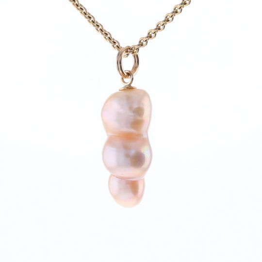 Baroque Triple Pearl Pendant