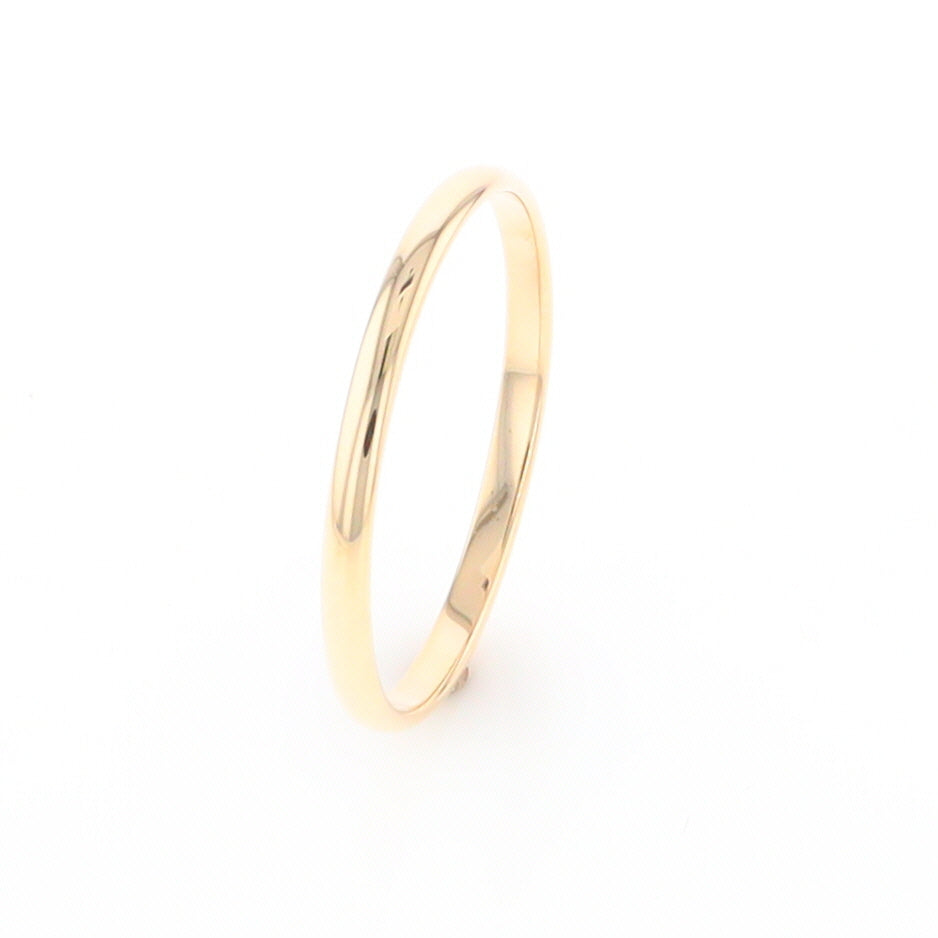 Thin Gold Wedding Band