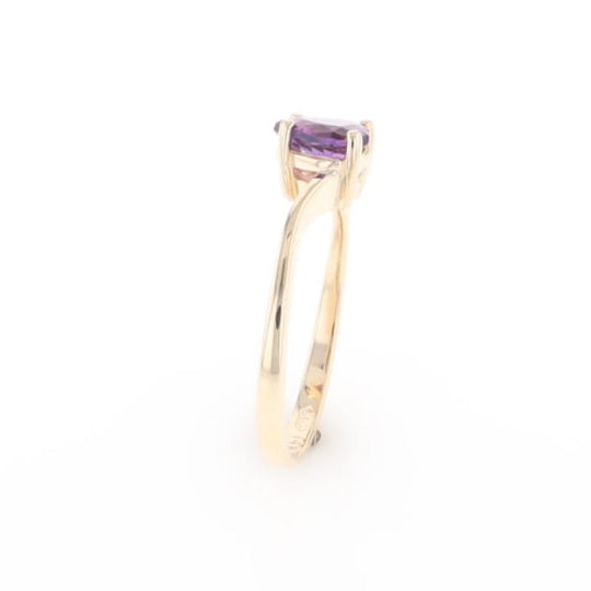 Heart Amethyst Ring