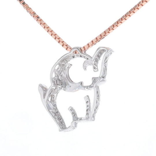 Elephant Diamond Pendant