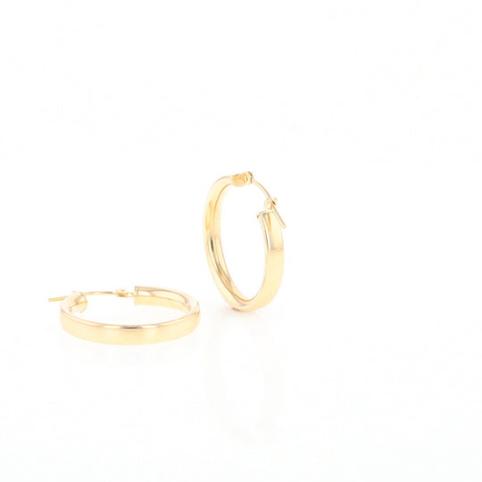 Gold Hoop Earrings