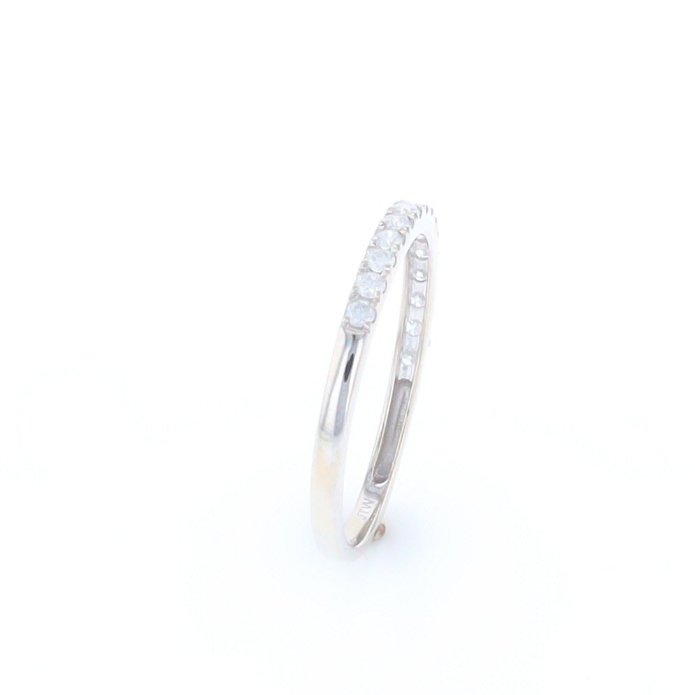 White Gold Diamond Wedding Band