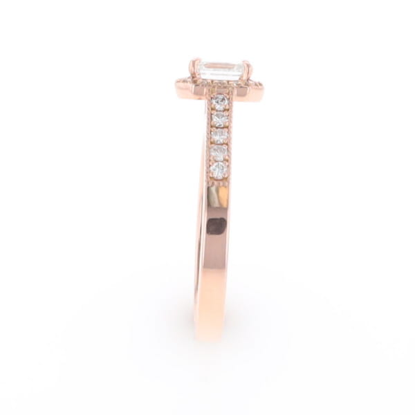 Princess Cut Diamond Halo Ring