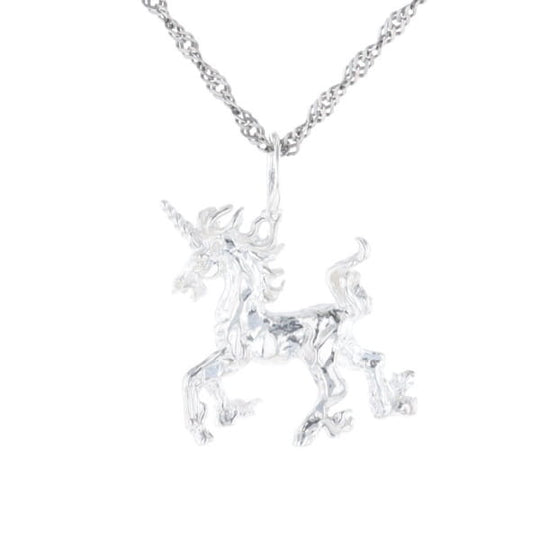 Silver Unicorn Pendant