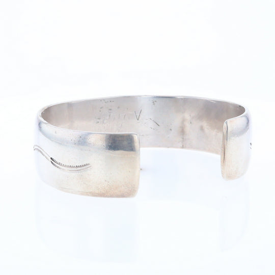 Native Silver Bird Cuff Bracelet