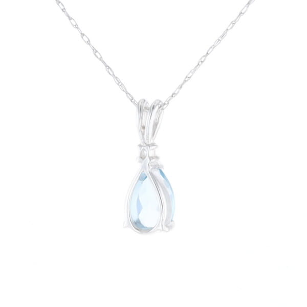 Blue Topaz Pendant