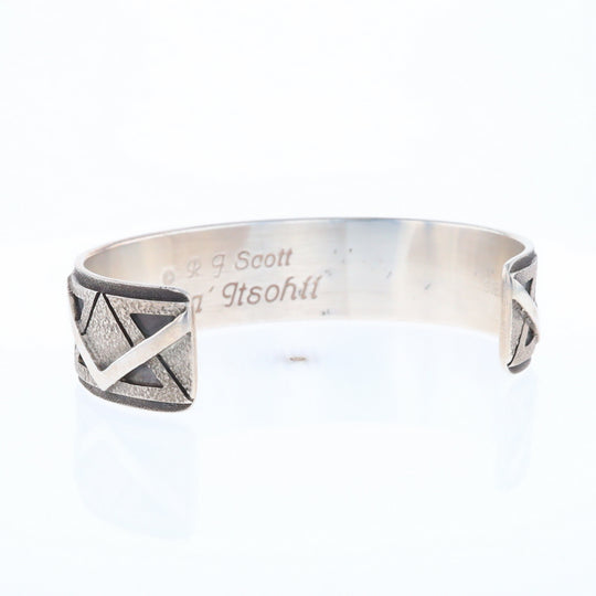 Native Zig Zag Cuff Bracelet