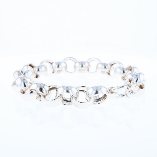 Silver Rolo Link Bracelet