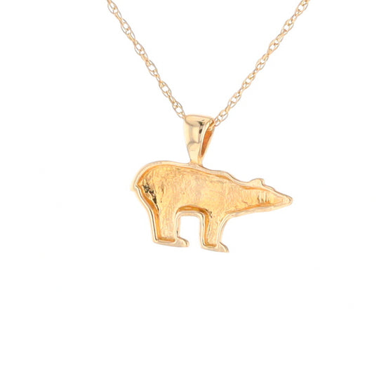 Small Polar Bear Pendant