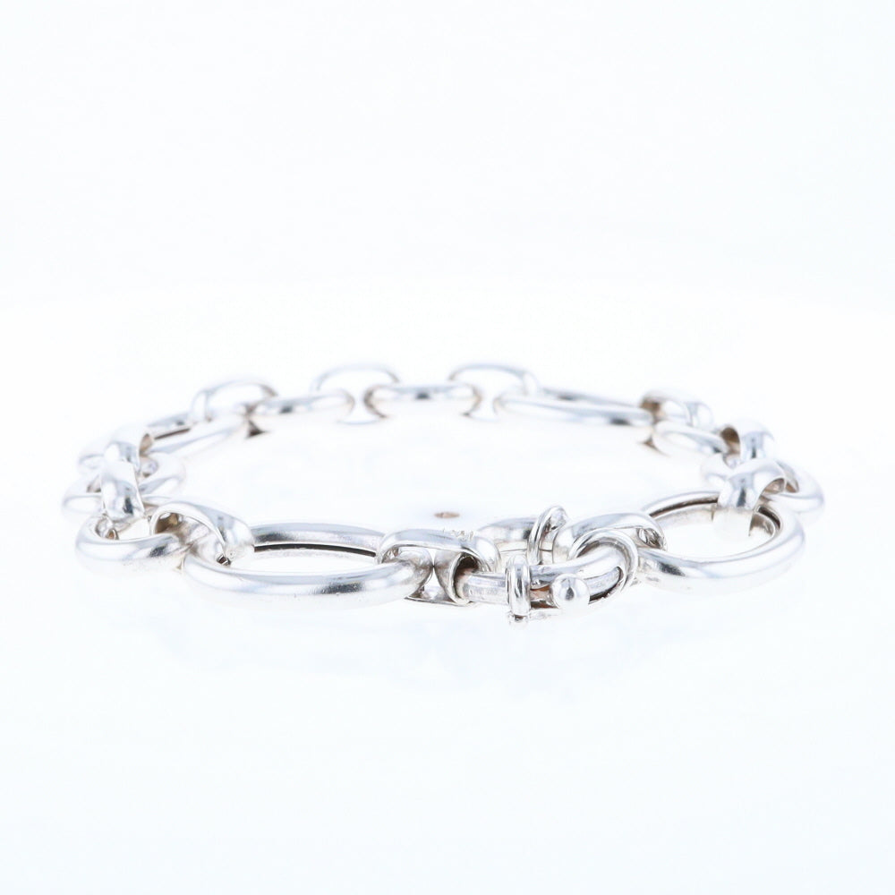 Sterling Silver Open Cable Link Bracelet